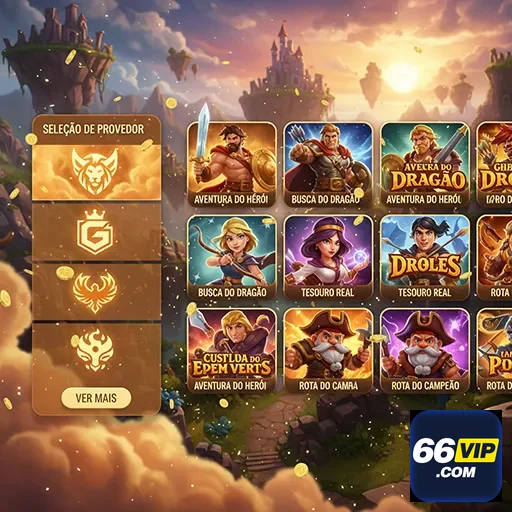 Jogador se divertindo em cassino online com 66vip