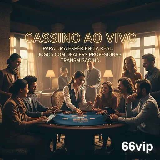 Jogadores em cassino ao vivo na 66vip com dealers profissionais.