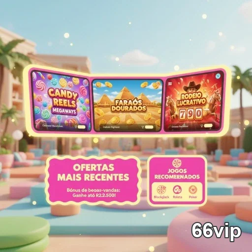 Jogos populares e ofertas de bônus do 66vip para slots.